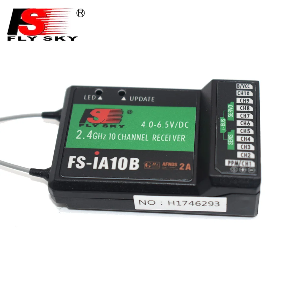 جهاز استقبال FLYSKY 2.4G 10CH  - مراجعة Rc Helicopter Remote Control وسعره