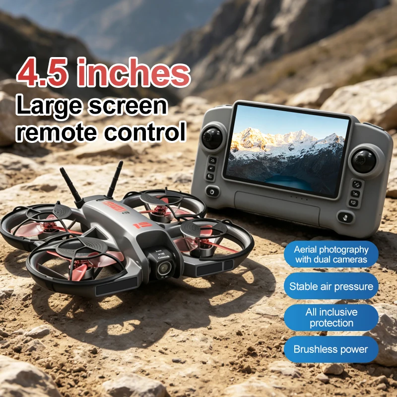 طائرة درون M15 FPV جديدة لعام  - مراجعة Rc Helicopter Case وسعره