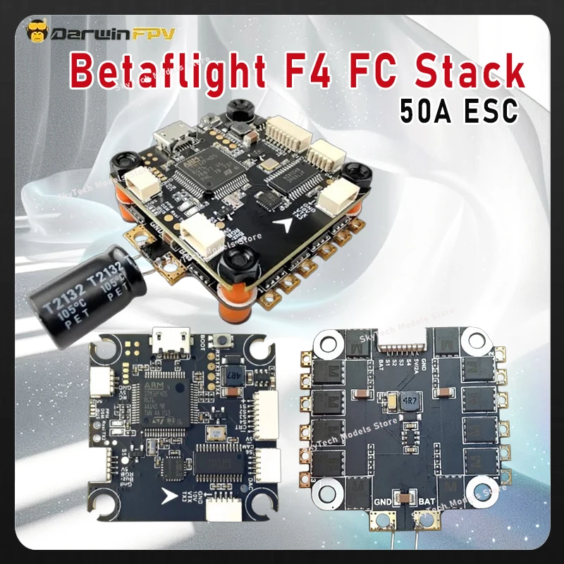 مجموعة DarwinFPV Betaflight F4 - مراجعة Betaflight Fc F4 وسعره