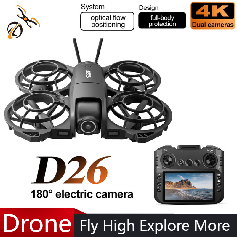 طائرة بدون طيار D26 بدقة 4K لل - مراجعة Rc Helicopter Case وسعره