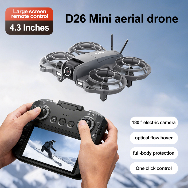 طائرة بدون طيار D26 بدقة 4K لل - مراجعة Rc Helicopter Case وسعره