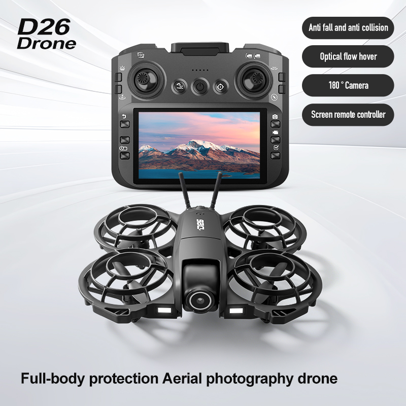 طائرة بدون طيار D26 بدقة 4K لل - مراجعة Rc Helicopter Case وسعره