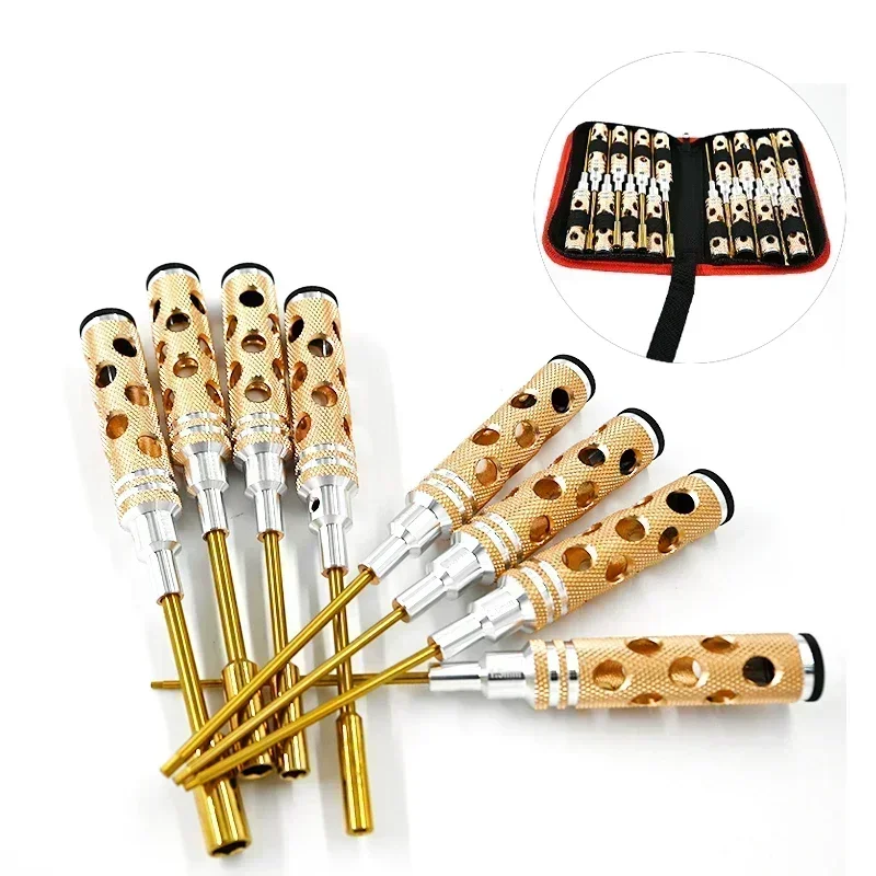 طقم مفكات سداسية للتحكم عن بعد - مراجعة Rc Helicopter Tool Kit وسعره